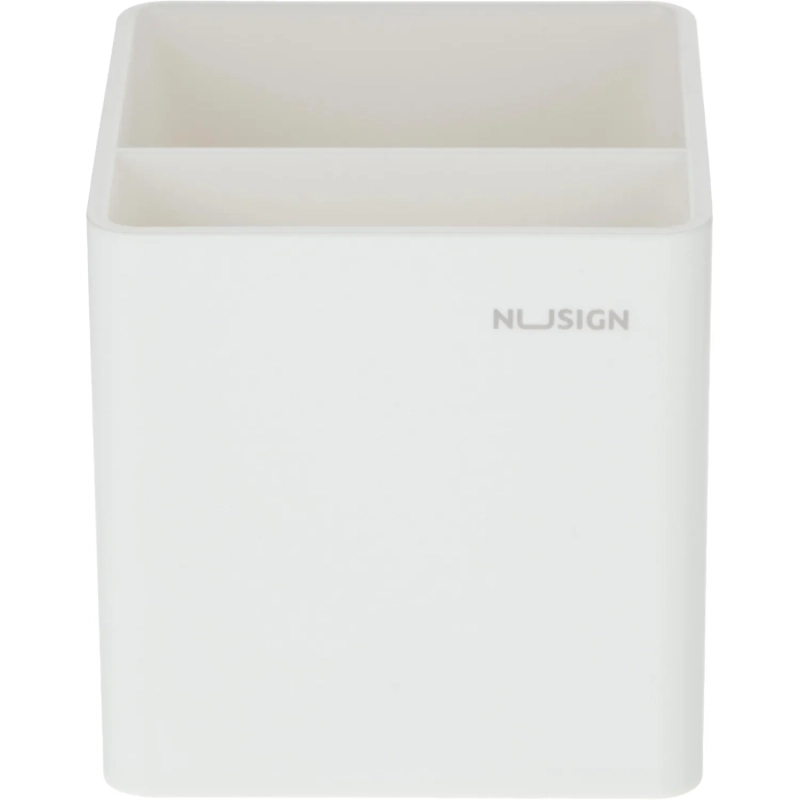 Подставка-органайзер д/канц.принадл. Deli NS011White Nusign 2 отдел,белый