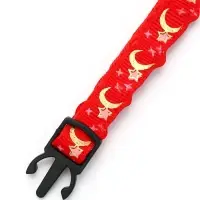 Ошейник для кошек &laquo;Пижон. Ночь&raquo;,30&times;1 см, с бубенчиком, полиэстер