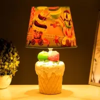 Лампа настольная RISALUX &laquo;Пирожное&raquo;, Е14, 40 Вт, МИКС, 20&times;20&times;32.5 см