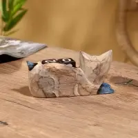 Вечный календарь &laquo;Кошка&raquo;, 13&times;4&times;6.5 см, дерево