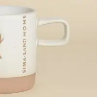 Кружка SL Home &laquo;Цветок&raquo;, 520 мл, 13.5&times;9.6&times;9.8 см, керамика, белая