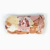 Шарики воздушные набор 40 шт, розовое золото, белый, кремовый Шарики воздушные набор 40 шт, розовое золото, белый, кремовый