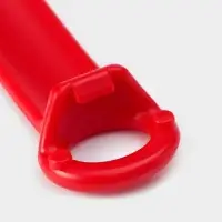 Открывашка &laquo;Садовод&raquo; для винтовых крышек, 14 см, красная