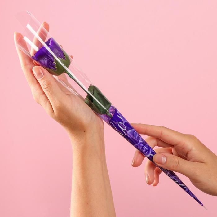 Мыльная роза, фиолетовая Мыльная роза, фиолетовая