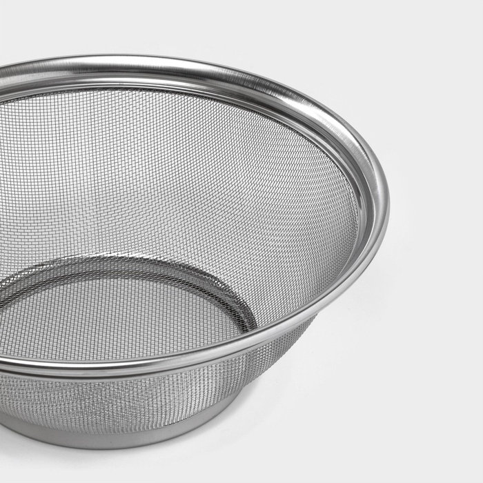 Сито для просеивания Доляна «Универсал», d=25 см, цвет серебристый