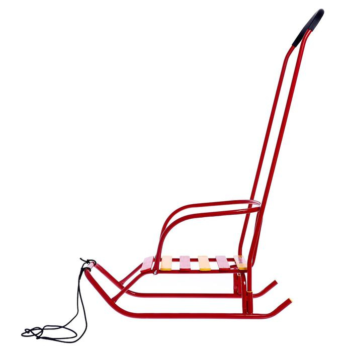 Санки «Ветерок 2», цвет алый Санки «Ветерок 2», цвет алый