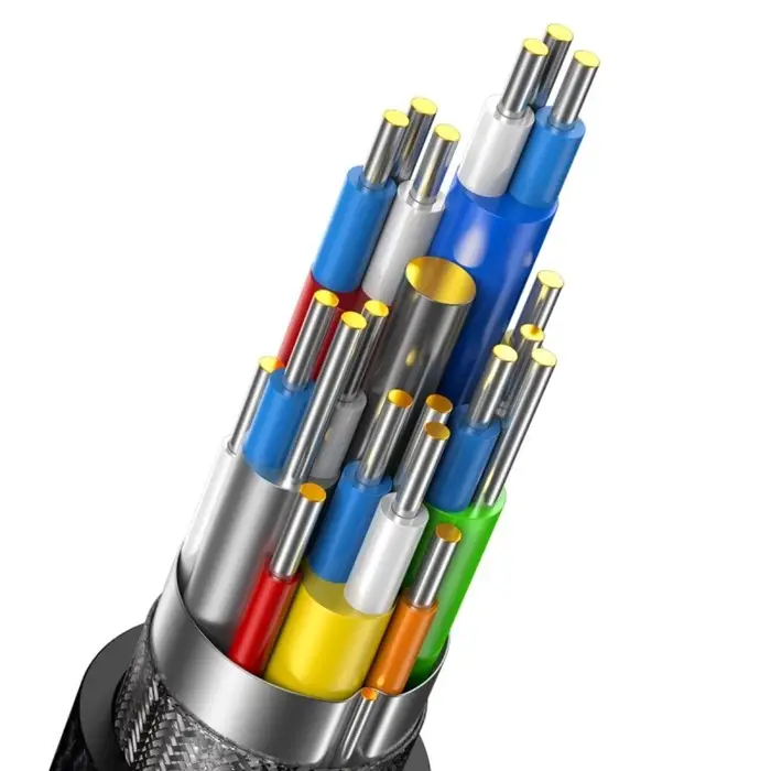 Кабель видео Baseus, DisplayPort(m)-DisplayPort(m), 8K@60Hz, 2 м, чёрный