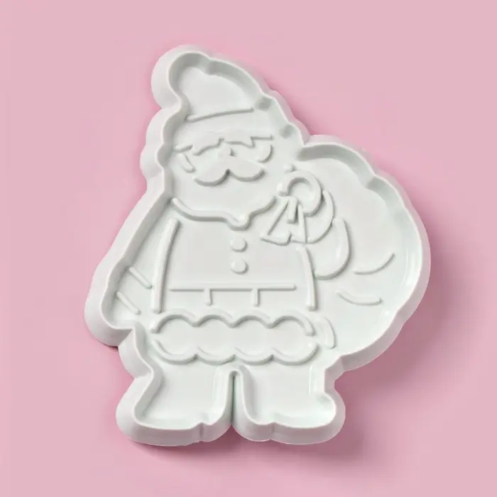 Плунжеры кондитерские Доляна &laquo;Новый год&raquo;, набор 3 шт., пластик, белые