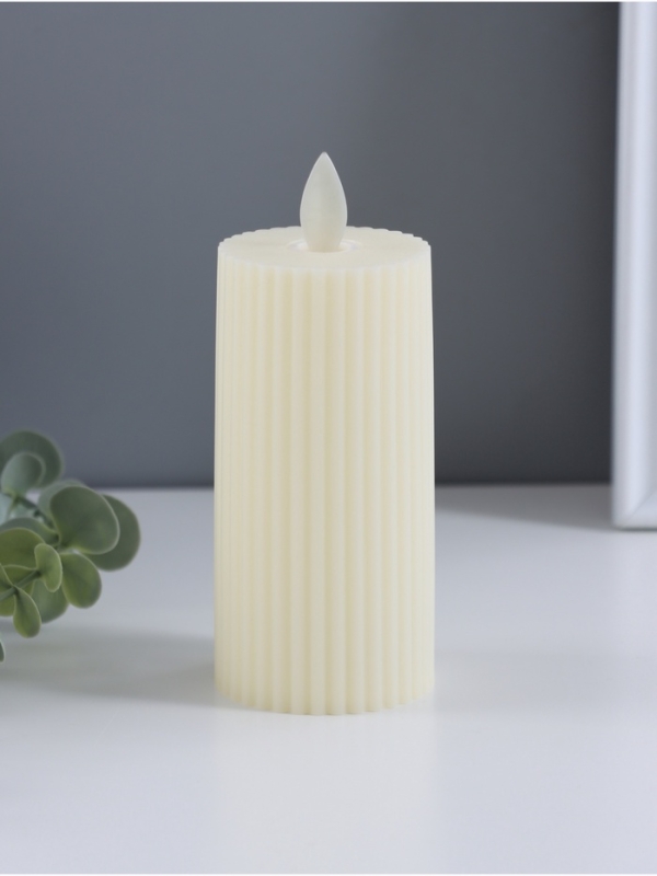 Ночник свеча Ночник свеча "Уют" LED 3xAG13 белый 5х5х11см