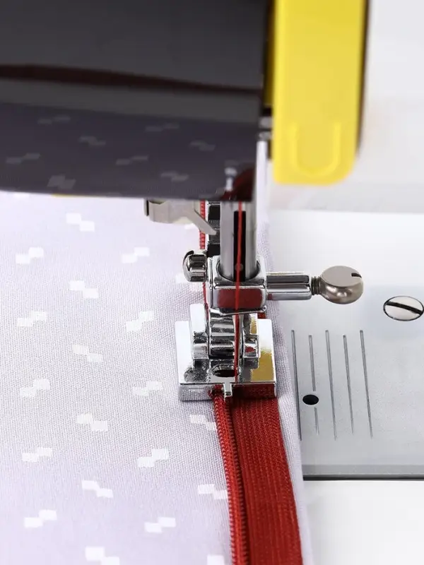 Лапка для швейных машин, для вшивания потайной молнии с направляющей, 2.2&times;1.8&times;0.8 см