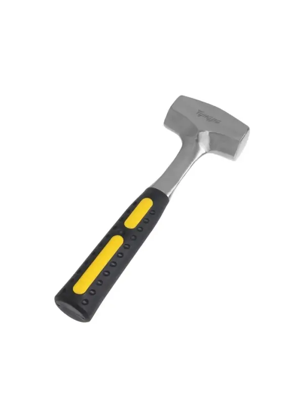 Кувалда ТУНДРА, цельнокованая, квадратный боек, двухкомпонентная рукоятка, 1 кг Кувалда ТУНДРА, цельнокованая, квадратный боек, двухкомпонентная рукоятка, 1 кг