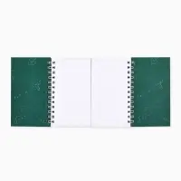Блокнот двойной, 48 л., мягкая обложка, 14.5&times;12 см &laquo;Самому лучшему учителю&raquo;