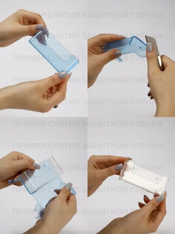 Подставка горка 2 ступеньки, 40&times;21&times;20 см, оргстекло 3 мм