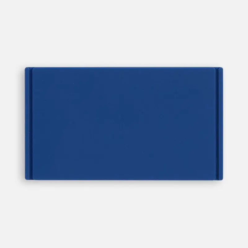 Лейбл из ПВХ Dzeta, M, синий