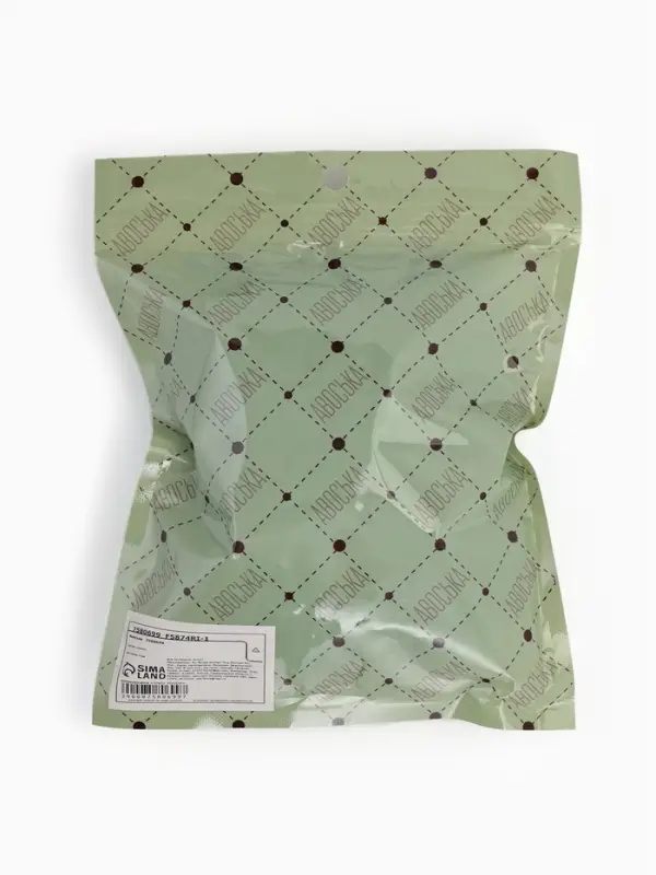 Сумка-авоська плетёная, клетка 1.5 см, бирюзовая