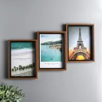 Фоторамка МДФ, стекло на 3 фото 13х18 "Корица" 27,5х44,5х2,2 см Фоторамка МДФ, стекло на 3 фото 13х18 "Корица" 27,5х44,5х2,2 см