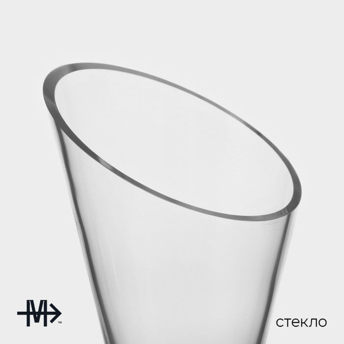 Декантер стеклянный для вина Magistro «Сфера», 2 л, 15×15×30 см Декантер стеклянный для вина Magistro «Сфера», 2 л, 15×15×30 см