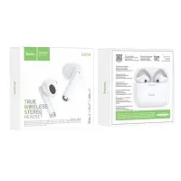 Наушники беспроводные Hoco EW34, TWS, вкладыши, Bluetooth 5.3, 30/250 мАч, белые