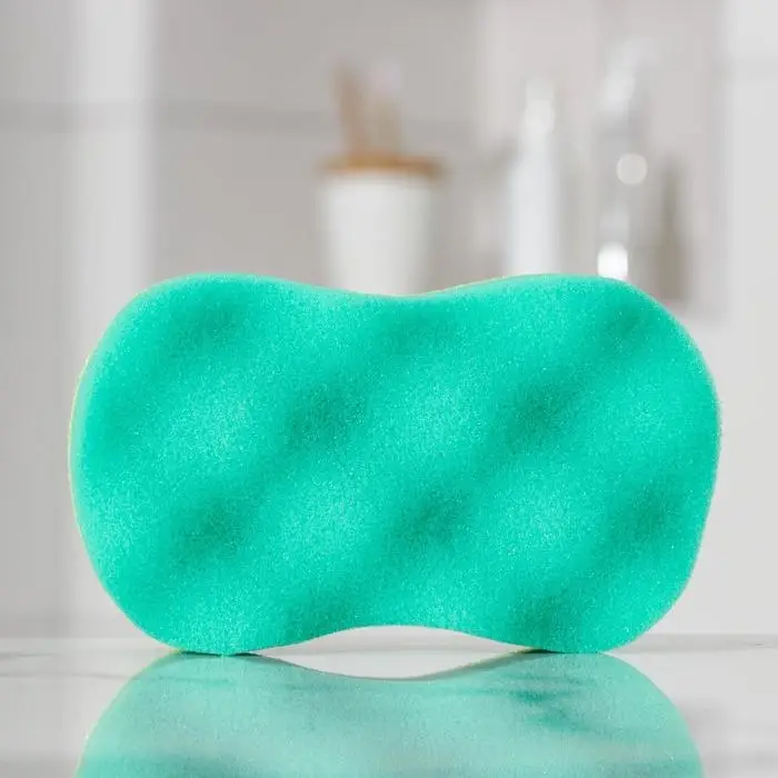 Губка для тела с массажным слоем «Восьмёрка», 14,5×8×4 см, МИКС Губка для тела с массажным слоем «Восьмёрка», 14,5×8×4 см, МИКС