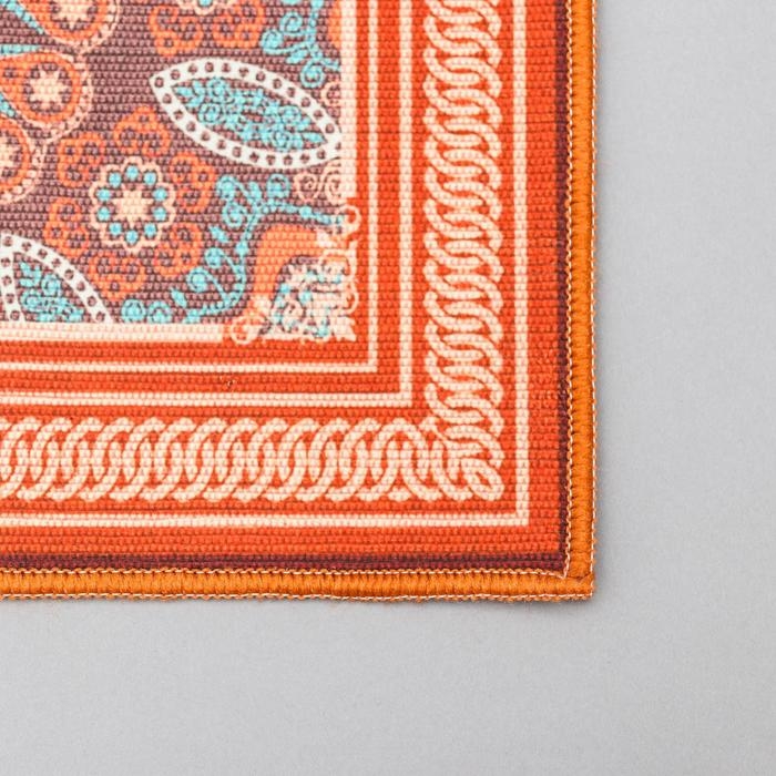 Набор ковриков для ванной и туалета Доляна «Геомертик», 2 шт: 50×78 см, 40×50 см, цвет серый Набор ковриков для ванной и туалета Доляна «Геомертик», 2 шт: 50×78 см, 40×50 см, цвет серый