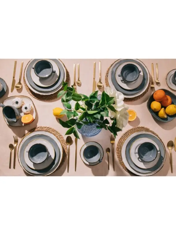 Соусник Magistro Alpine Frost, 285 мл, фарфор, голубовато-серый