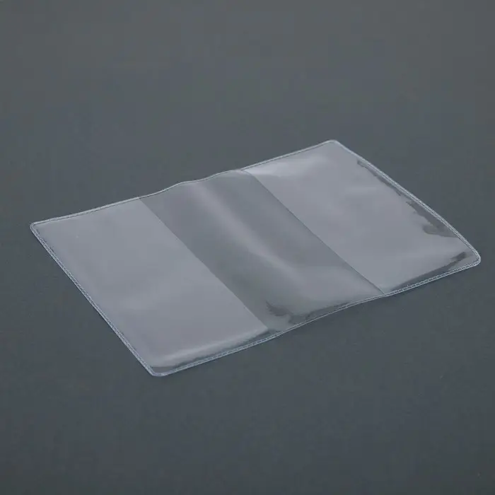 Обложка для пенсионного удостоверения, 100 мкн, прозрачная Обложка для пенсионного удостоверения, 100 мкн, прозрачная