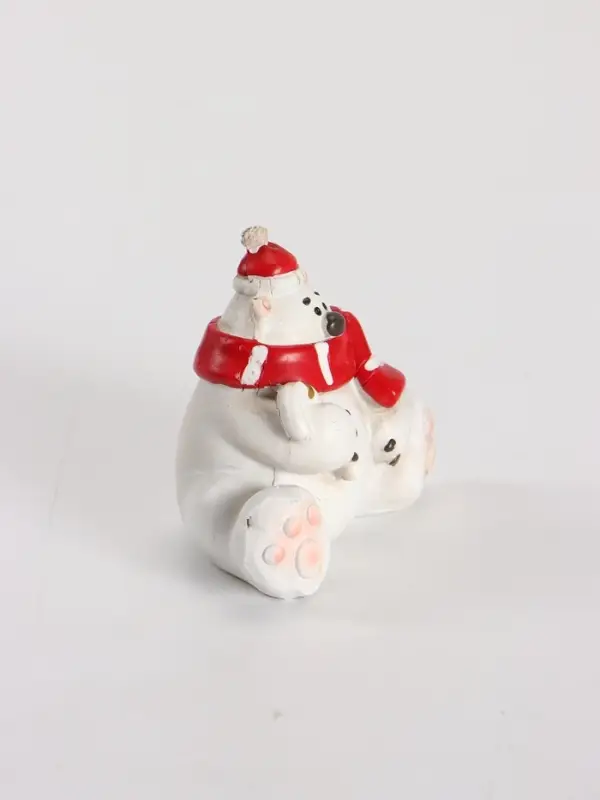 Фигурка &laquo;Белый медведь&raquo;, 7&times;6.2&times;6.5 см