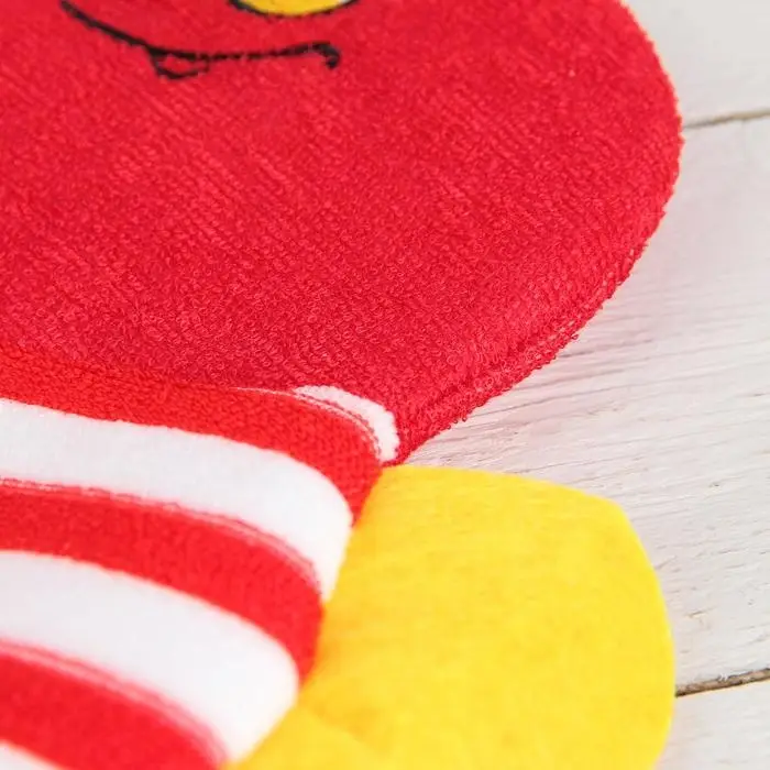 Мочалка-варежка детская для купания Доляна «Пчёлка», цвет МИКС Мочалка-варежка детская для купания Доляна «Пчёлка», цвет МИКС