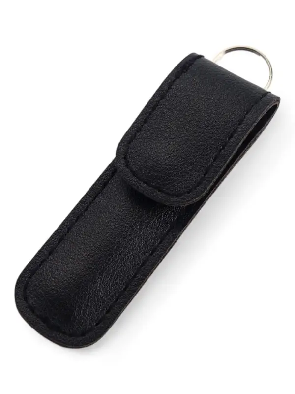 Набор для чистки ушей: кожаный чехол + 6 предметов