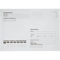 Конверт Куда-Кому С6 стрип  80 гр 114х162 50шт/уп