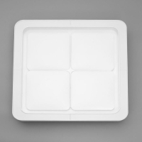 Люстра с ПДУ 60407/1 LED 144Вт диммер 3000-6000К белый 50х50х8 см BayerLux