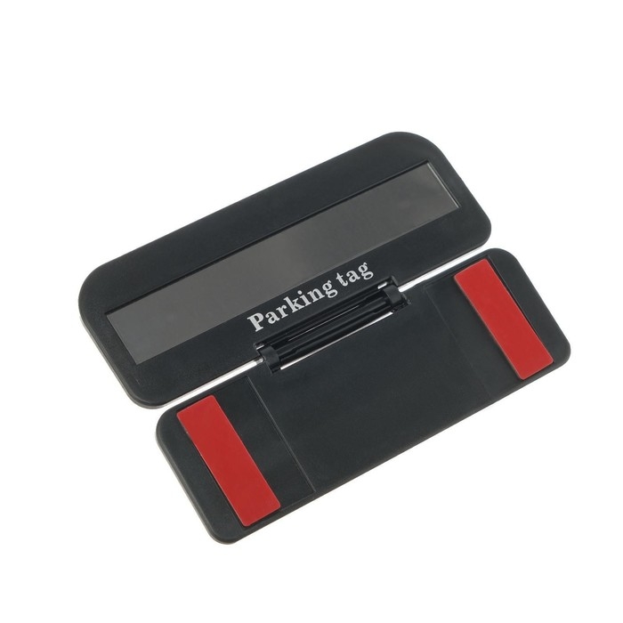 Табличка-подставка Cartage для номера телефона, складная, черный Табличка-подставка Cartage для номера телефона, складная, черный