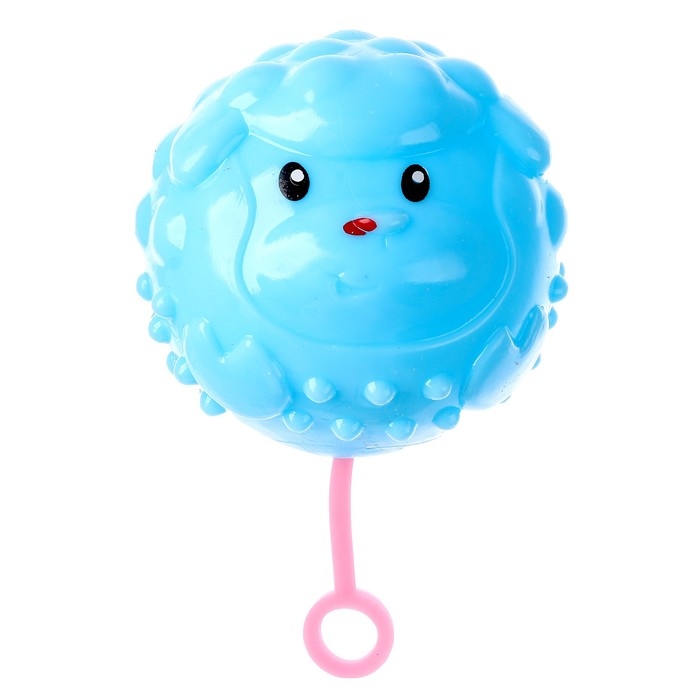 Мяч световой «Овечка» с пищалкой, цвета МИКС Мяч световой «Овечка» с пищалкой, цвета МИКС