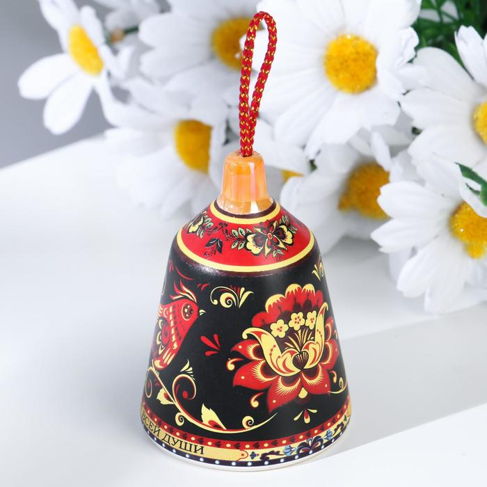 Колокольчик цветной средний, 7см Колокольчик цветной средний, 7см