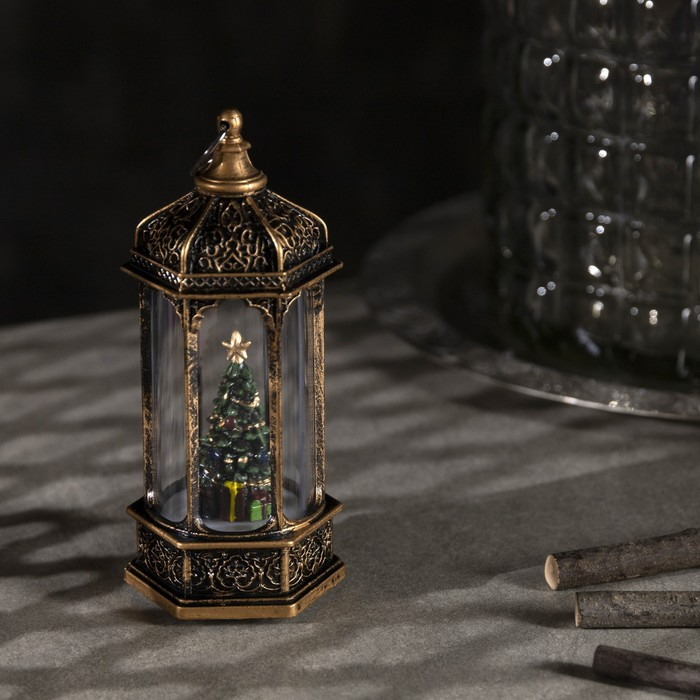 Светодиодная фигура «Ёлка в ротонде» 6.3 × 14 × 6.3 см, пластик, блёстки, батарейки AG13х3 (в комплекте), свечение тёплое белое Светодиодная фигура «Ёлка в ротонде» 6.3 × 14 × 6.3 см, пластик, блёстки, батарейки AG13х3 (в комплекте), свечение тёплое белое