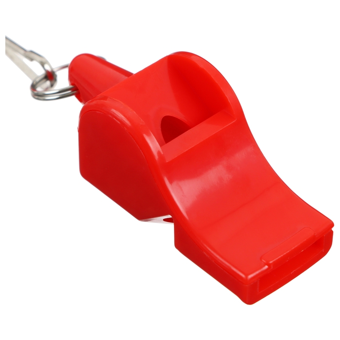 Свисток тренерский ONLYTOP, пластиковый, цвета МИКС