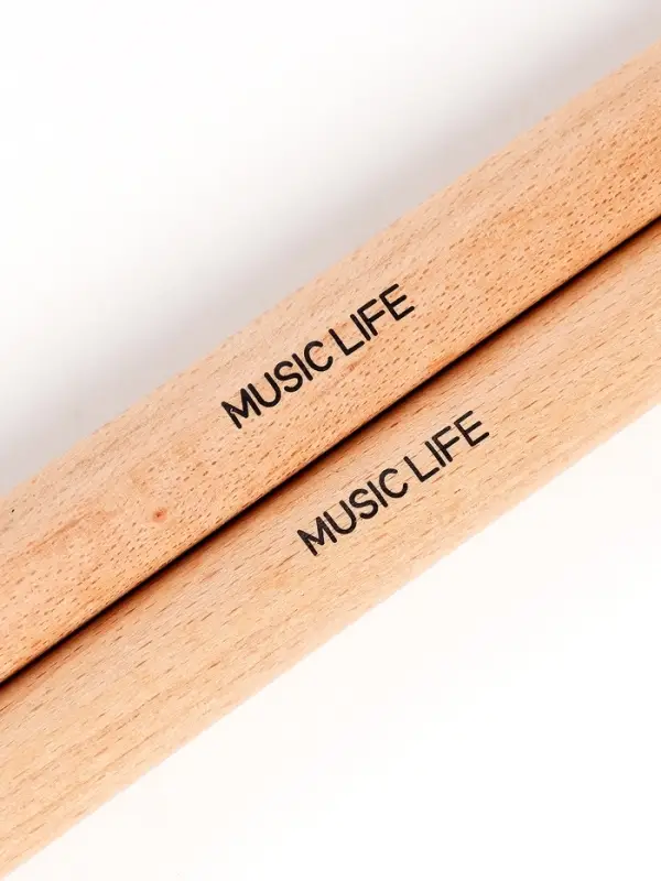 Набор ритмических палочек, 2 шт., Клавесы Music Life, 20&times;4&times;2 см