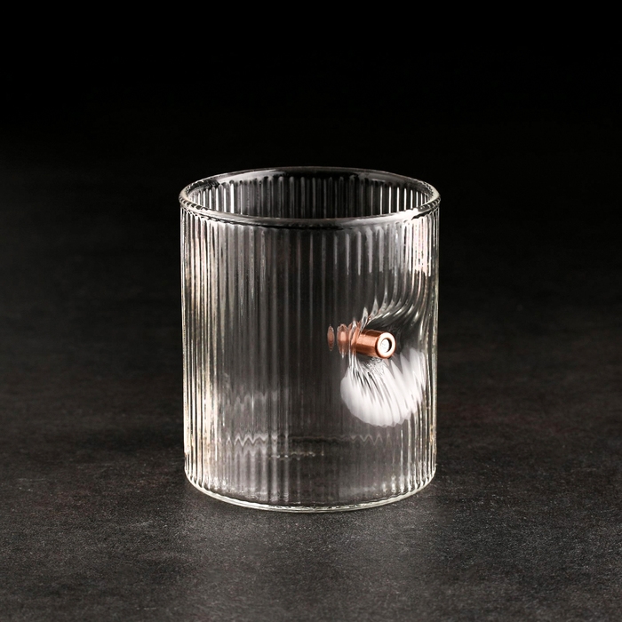 Стакан ребристый Стакан ребристый "Непробиваемый. Пуля"