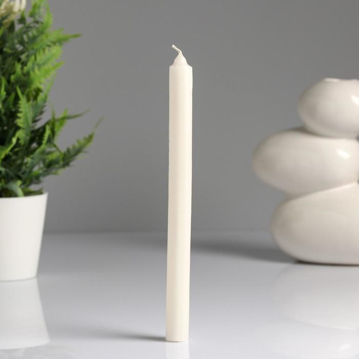 Набор свечей хозяйственных, 1,9х24,5 см, 9 ч, 65 г, 4 штуки Набор свечей хозяйственных, 1,9х24,5 см, 9 ч, 65 г, 4 штуки