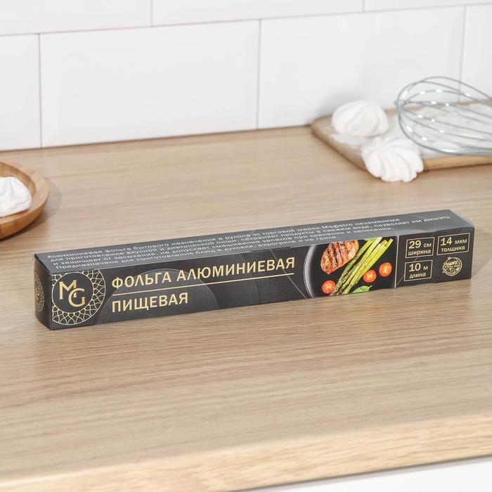 Фольга пищевая алюминиевая Mаgistrо, 29 см × 10 м, 14 мкм Фольга пищевая алюминиевая Mаgistrо, 29 см × 10 м, 14 мкм