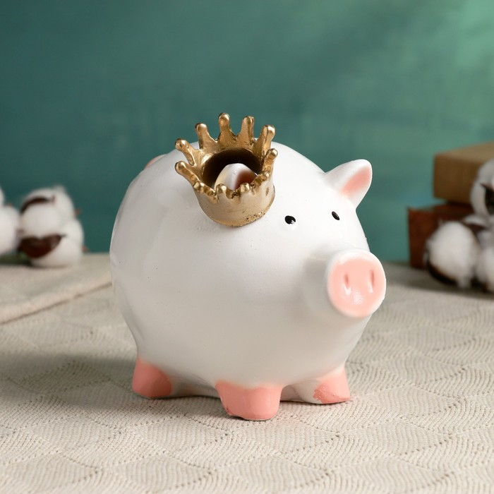 Копилка Копилка "Свинка принцесса" 15х12х17см