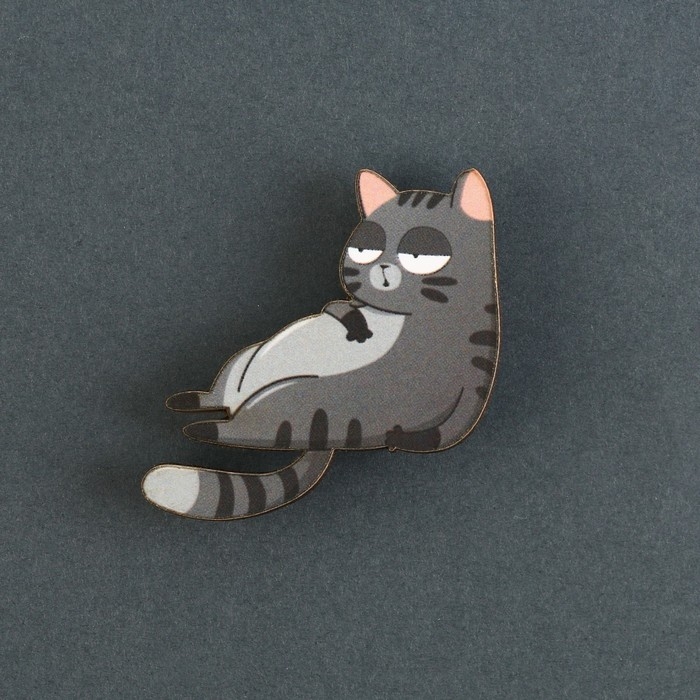 Значок деревянный «Талисман на пофигизм», 4 х 3,7 см Значок деревянный «Талисман на пофигизм», 4 х 3,7 см