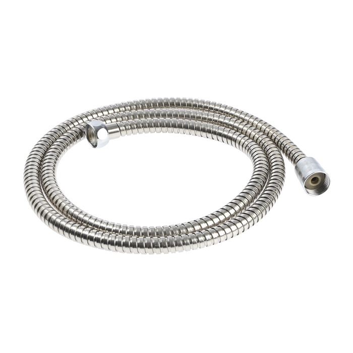 Душевой шланг ZEIN Z46PS, 150 см, цинковые гайки 1/2 Душевой шланг ZEIN Z46PS, 150 см, цинковые гайки 1/2", пластиковые втулки, нержавеющая сталь