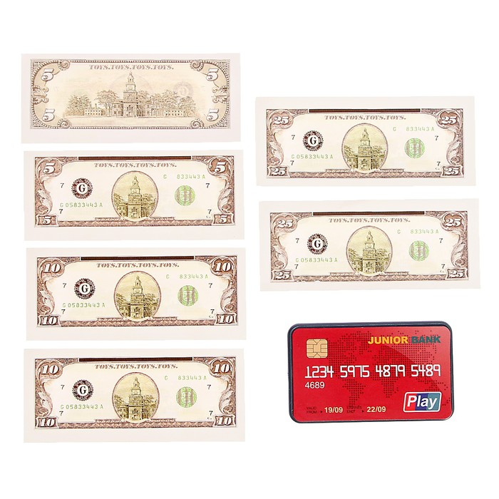 Игровой набор «Супер касса», 18 предметов