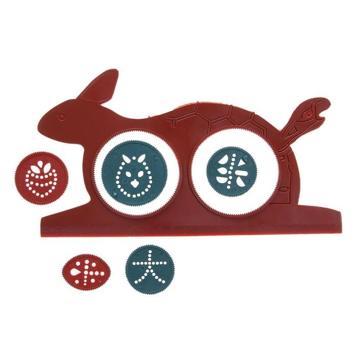 Спирограф  Спирограф "Зверюшки", МИКС