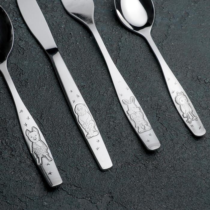 Набор детский 4 предмета «Антошка», 2 мм (М4) КК Набор детский 4 предмета «Антошка», 2 мм (М4) КК