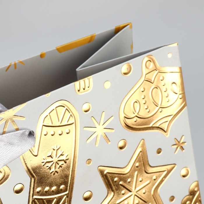 Пакет подарочный новогодний «Новогодние сладости» 32 х 26 х 10 см, Новый год Пакет подарочный новогодний «Новогодние сладости» 32 х 26 х 10 см, Новый год