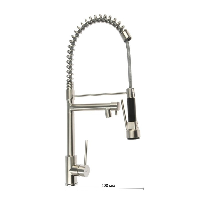 Cмеситель для кухни Accoona A5490-2, многофункциональный, гибкий излив, хром Cмеситель для кухни Accoona A5490-2, многофункциональный, гибкий излив, хром