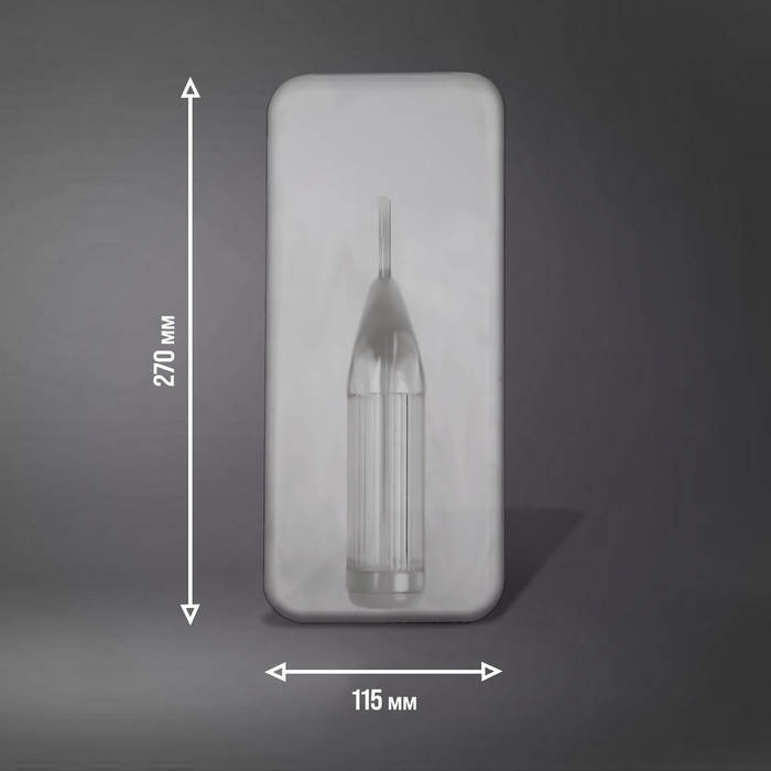 Гладилка ТУНДРА, пластиковая, прозрачная, 235 г, 270 х 115 мм Гладилка ТУНДРА, пластиковая, прозрачная, 235 г, 270 х 115 мм