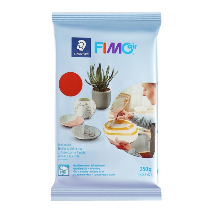 Масса для лепки самоотвердевающая терракота 250г FIMO Air basic 8103-76 Масса для лепки самоотвердевающая терракота 250г FIMO Air basic 8103-76
